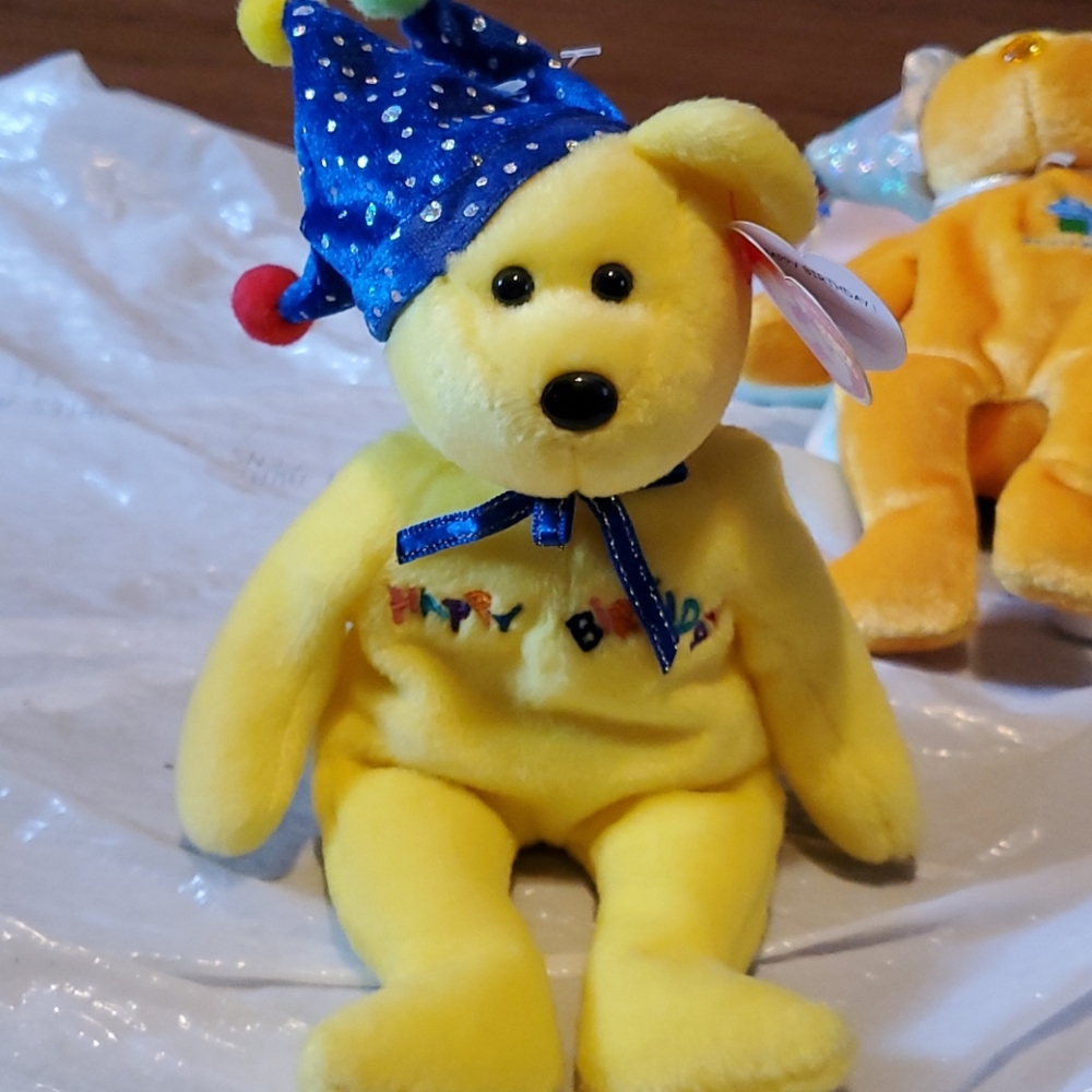 Birthday ty beanie baby